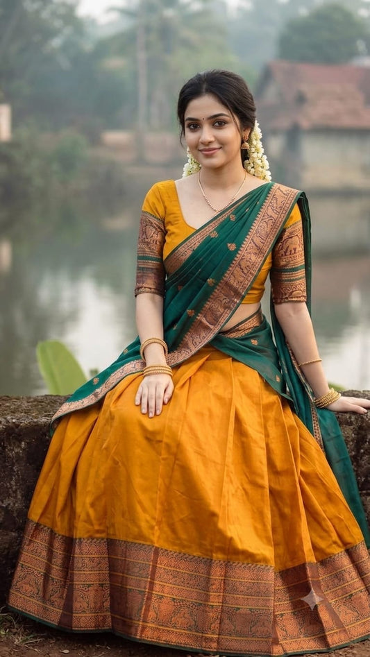 Traditional Dhavani set