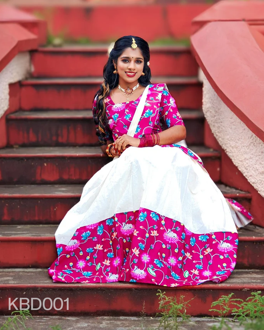 Kalamkari cotton Davani