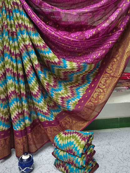 Hanvi work saree