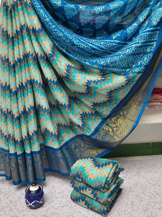 Hanvi work saree