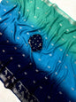 Pure crape silk saree with beautiful Prints
