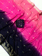 Pure crape silk saree with beautiful Prints