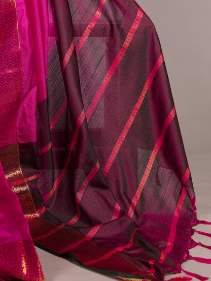 Poly Cotton Saree with Zari Weaving Work Online