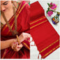 Premium Arani Checked Cotton Saree