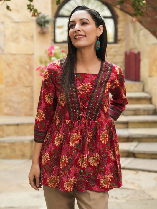 Beautiful Stylish Reyon Tops