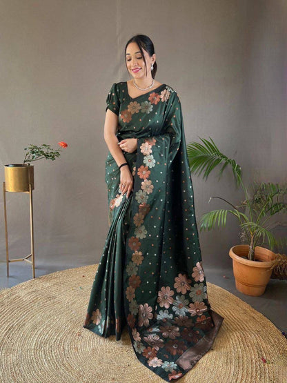 Premium Nylon Silk Saree