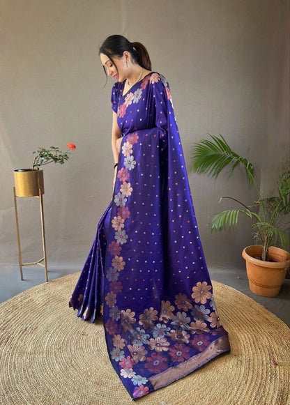 Premium Nylon Silk Saree