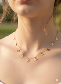 Butterfly Chain Anti Tarnish Stainless