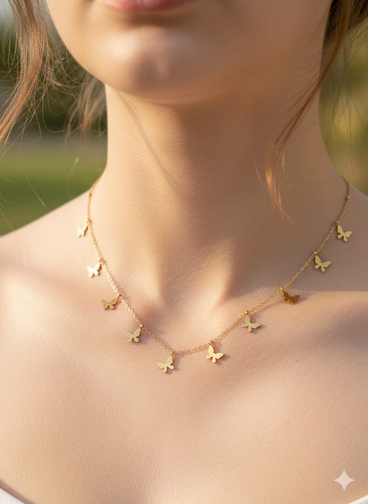 Butterfly Chain Anti Tarnish Stainless