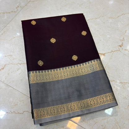 Banarasi Semi Katan Semi Silk Saree