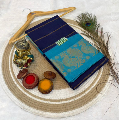 Velthari Sungudi Cotton Saree