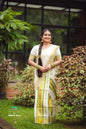 PRAKARTHI - Colour and Kasavu Fancy Set mundu With blouse