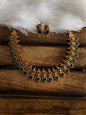 Green and Red necklace set