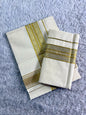 PURE COTTON KASAVU WEAVE SET MUNDU