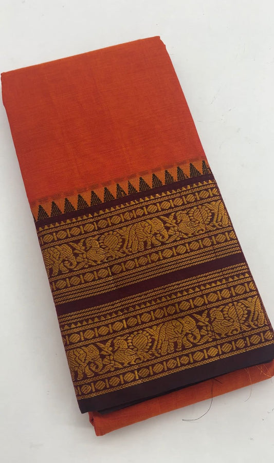 MALATHI – Retta Petta Border Saree