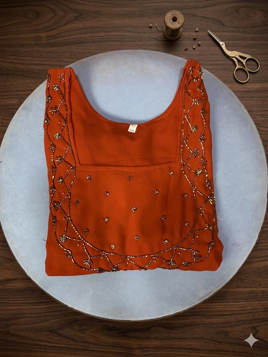 Hand work kurthi