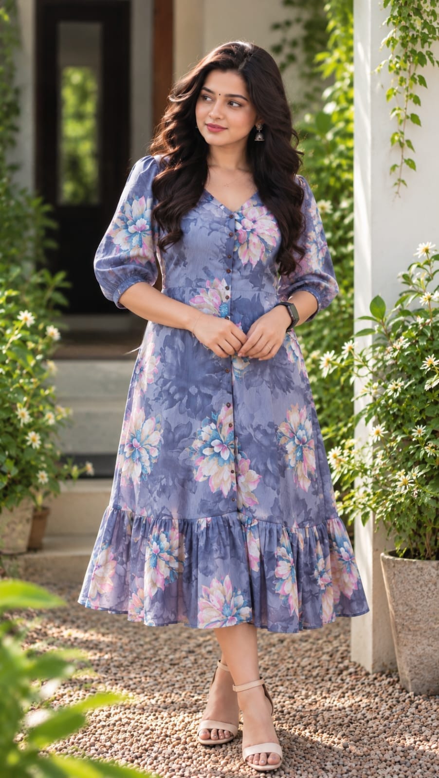 Floral Print Frock