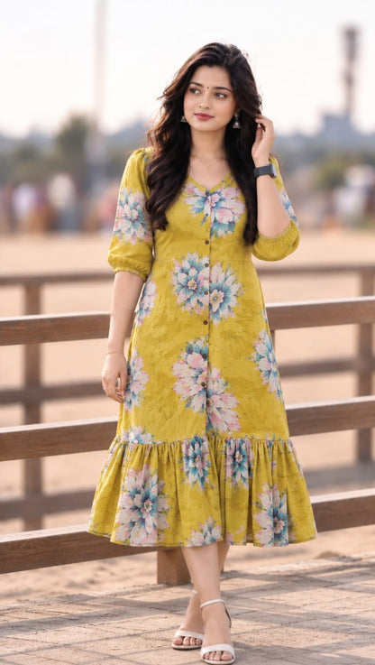 Floral Print Frock
