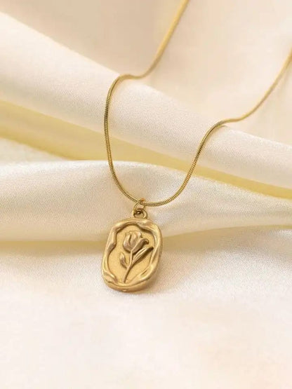 Crystal Gold-plated Plated Rose chain