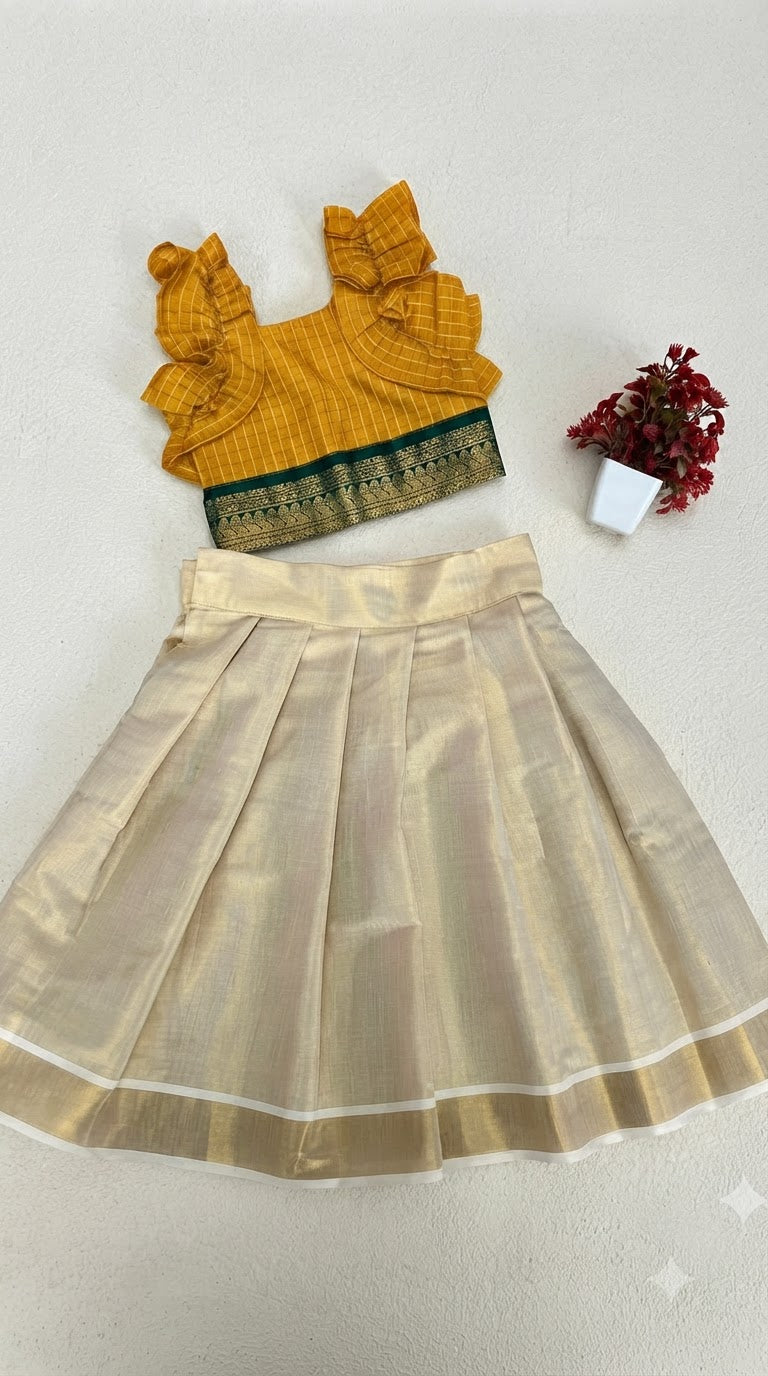 Kids Traditional Skirt & Top