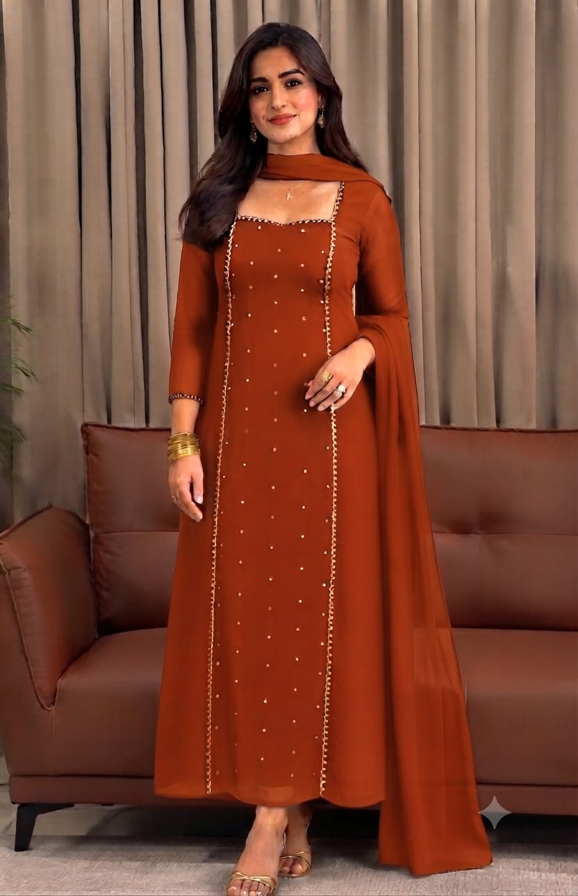 Elegant A-Line Kurta Set