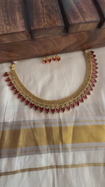 Palakka neck set