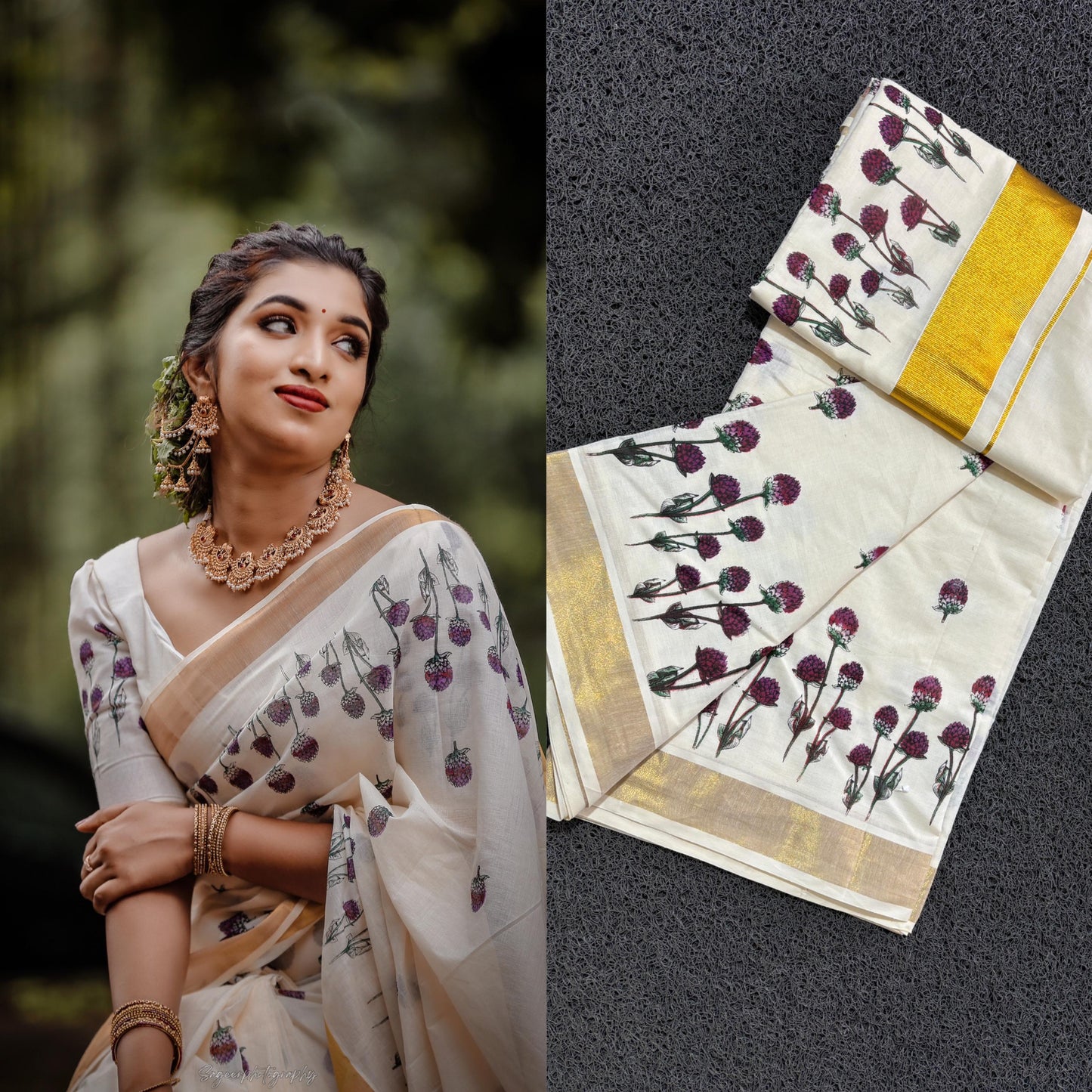 Chendumali saree