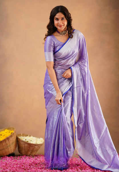 Soft Tissue Cotton Saree