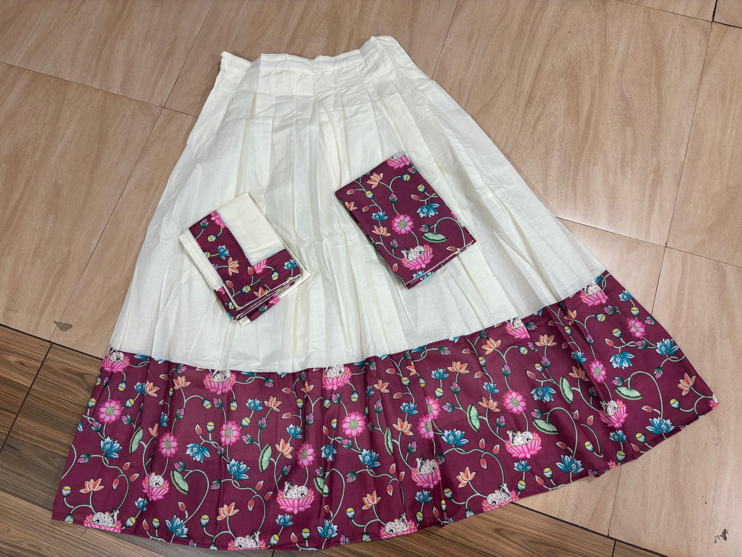Kalamkari cotton Davani