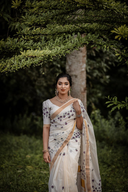 Chendumali saree
