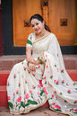Sumangala - Small Lotus Set Saree